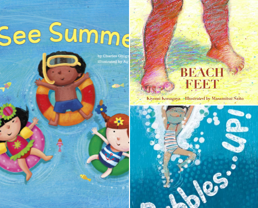 Summer Kids Picture Books cover photo collage