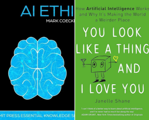 Love AI and reading? My book list for everyone. cover photo collage