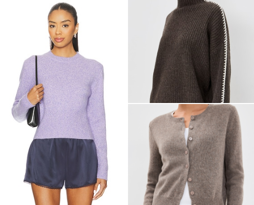 The Softest Sweaters & Cardigans for Effortless Style cover photo collage