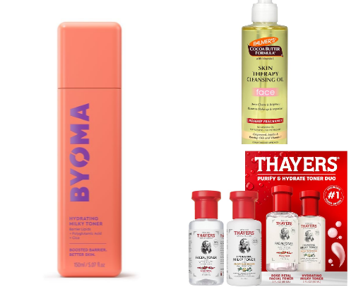 Skincare cover photo collage