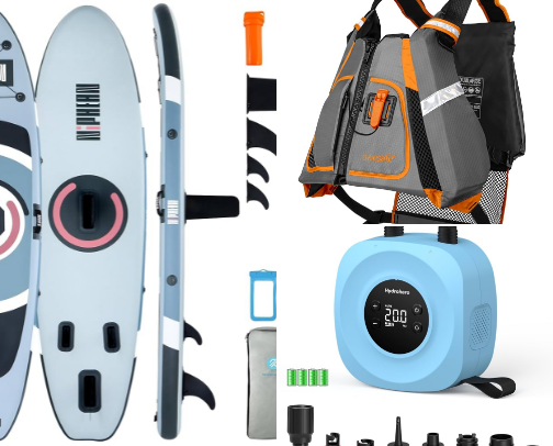 Paddle Boarding Starter Essentials cover photo collage