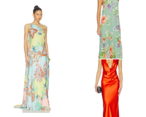 Spring Formal Dresses cover photo collage