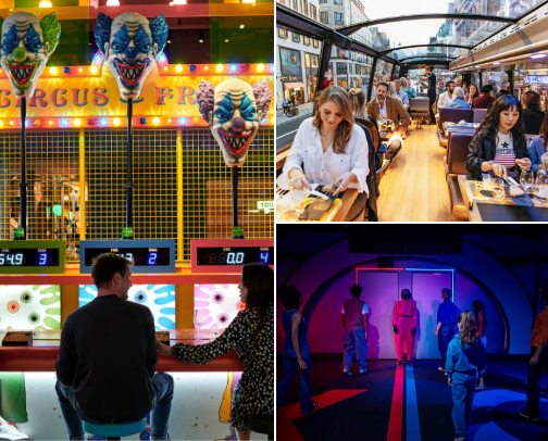 My trip to London 🧳 - Top Group Activities to do in London cover photo collage