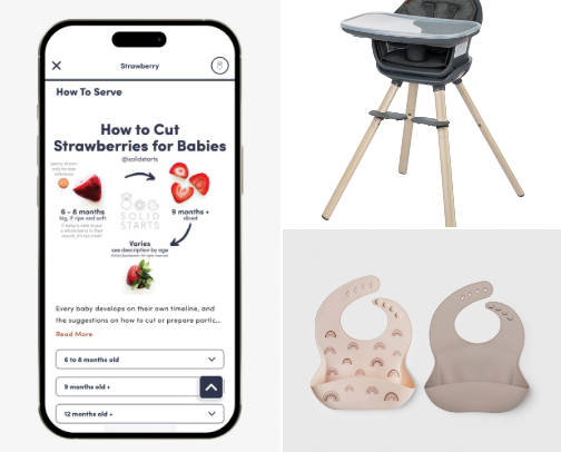 Baby Led Weaning Must Haves cover photo collage