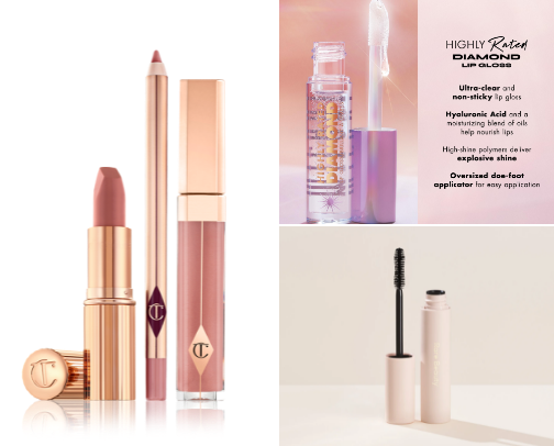 Vegan Minimal-Natural Make-up cover photo collage