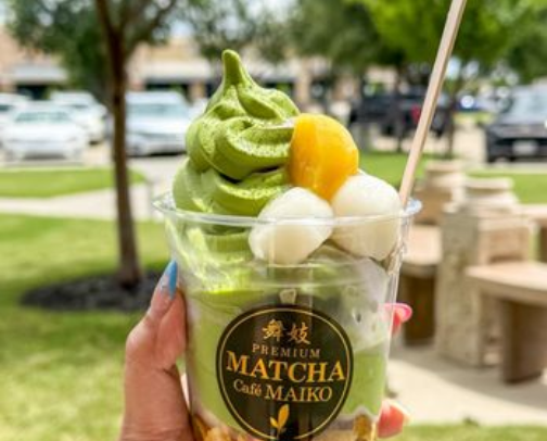 Matcha in DFW TX🍵🍵🍵 cover photo collage