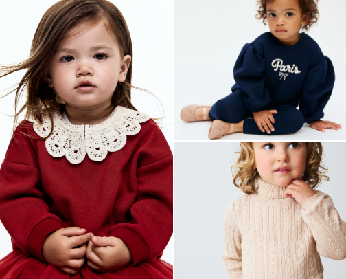 Perfect Baby Girl Clothes for Fall that are Not Pink cover photo collage