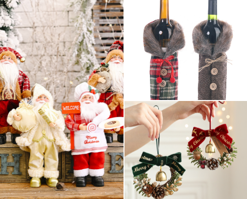 Christmas decorations to make your space cozy and feel the holiday spirit 🎄 cover photo collage