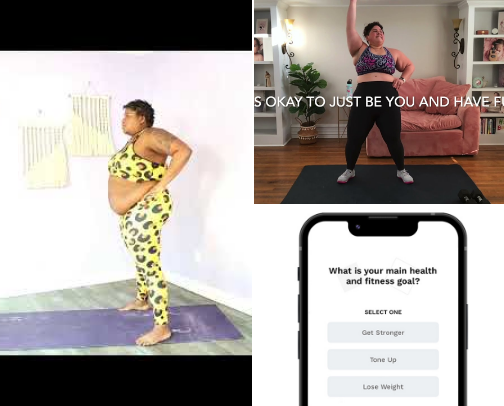 Get Active! - Plus Size Friendly cover photo collage