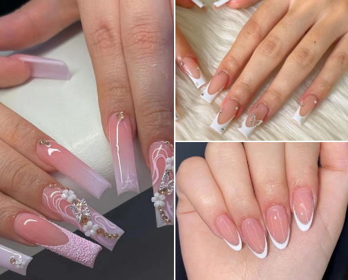 Cutest Press On Nails💕 cover photo collage