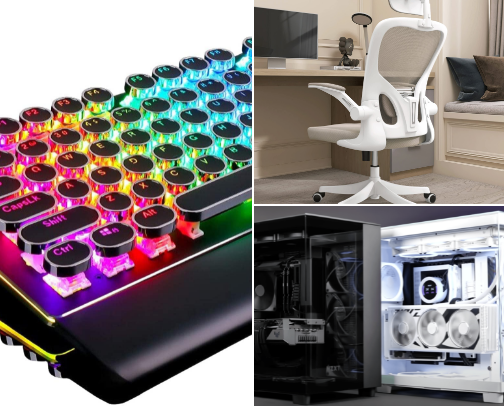 Tech savvy products 🖥 cover photo collage