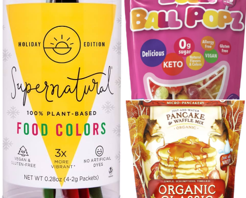 Grocery goodies (mostly clean) cover photo collage
