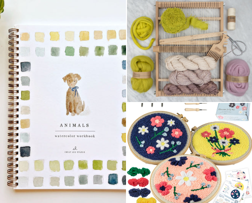 Creative and fun hobbies for beginners cover photo collage