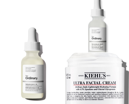 SKINCARE 💖 cover photo collage