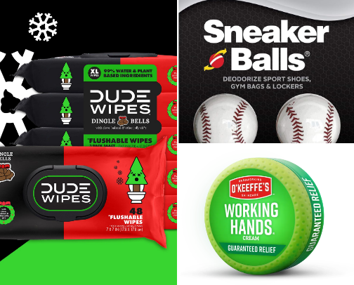 Stocking stuffer ideas for him cover photo collage