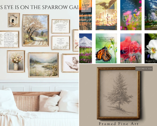 Christian Art cover photo collage