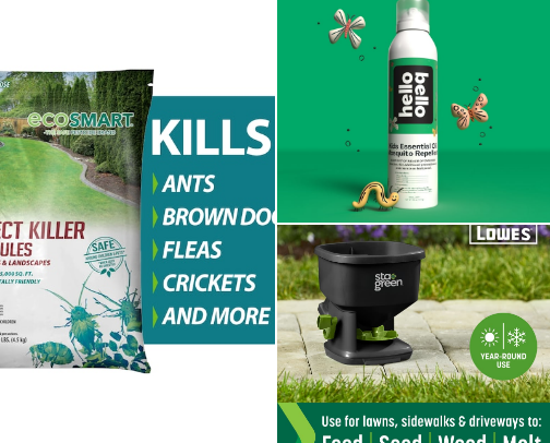 Tick Protection: Low-tox Edition cover photo collage