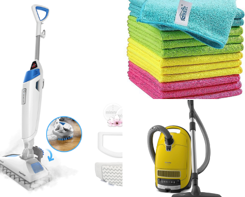 Tried & True Cleaning Tools I Swear By cover photo collage