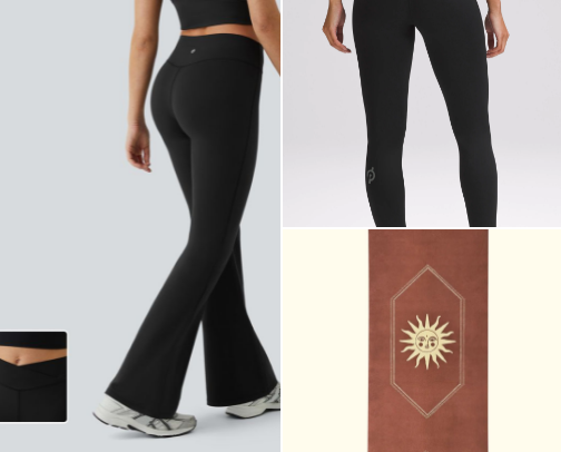 Yoga fits cover photo collage