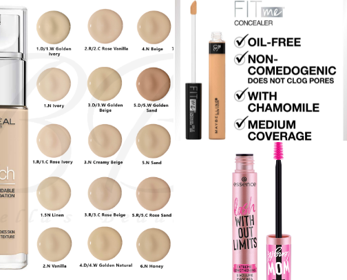 Best kept makeup secrets cover photo collage
