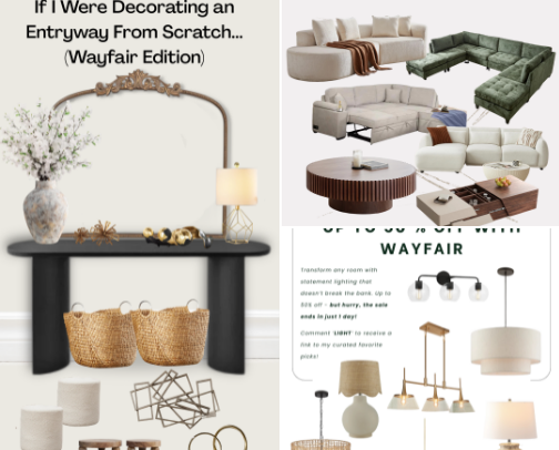 Top Wayfair Home Decor Picks for 2025 cover photo collage