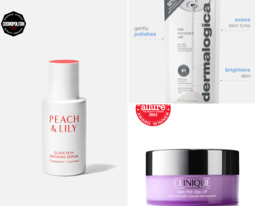 My Skincare Essentials cover photo collage