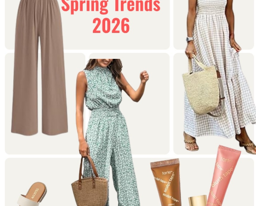 My Amazon Spring Favorites cover photo collage