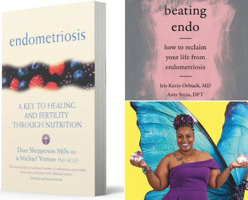 Endometriosis Books cover photo collage