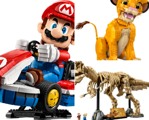 Legos Build, Play and Display cover photo collage