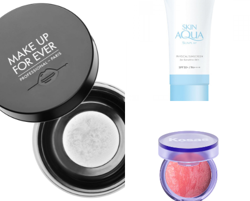 holy grail make up products 😍 cover photo collage
