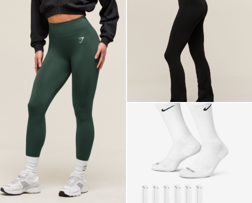 Keep it Moving - Athleisure cover photo collage