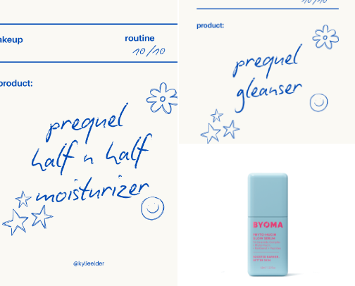 flight attendant skincare ~~ moisturized & hydrated !! 💦 cover photo collage