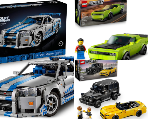Lego Car Sets I've Built So Far! cover photo collage