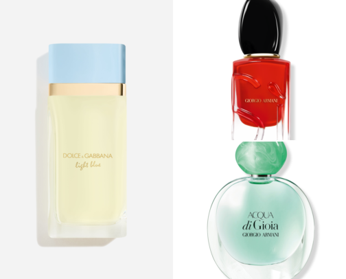 My most complimented scents cover photo collage