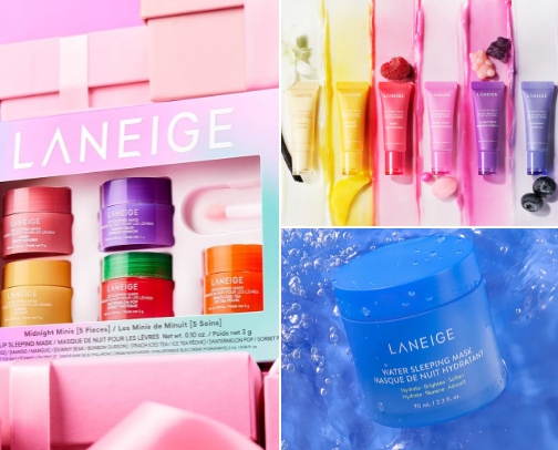 Laneige, what is my favourites?✨💖 cover photo collage