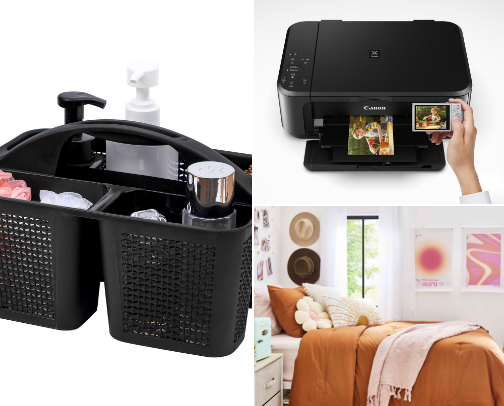 College Dorm Room Essentials cover photo collage