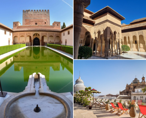 A hotel stay I’d love to come back to, Granada, Spain: Alhambra Wonders, Quiet Stays, and City Wanders cover photo collage