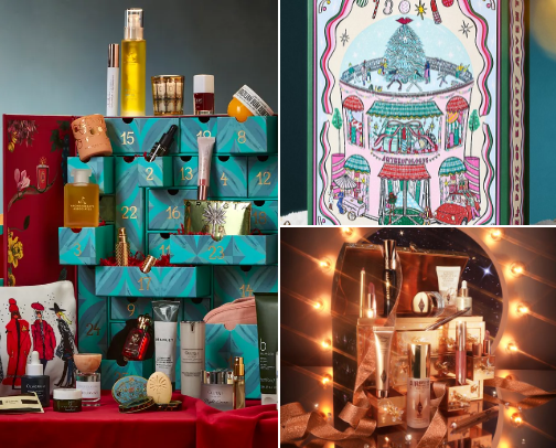 Advent All-Stars 2025: Beauty, Bites & Bubbly for Every Day cover photo collage