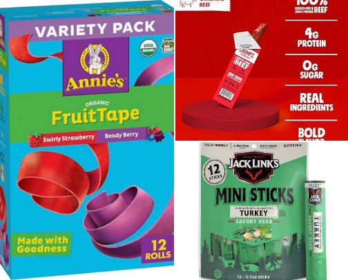 Our Household’s Must Have Snacks cover photo collage