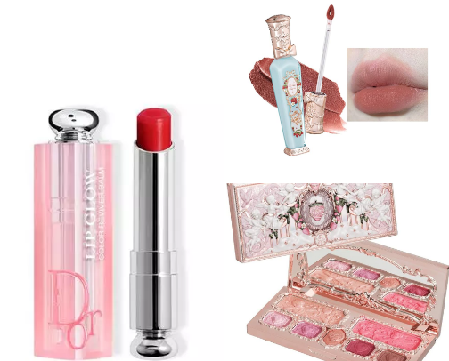 🍓 strawberry make up cover photo collage