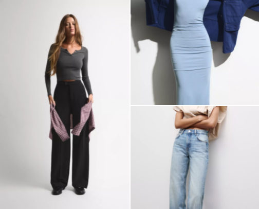 clothing cover photo collage
