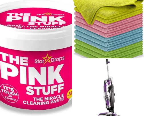 Favorite Cleaning products cover photo collage