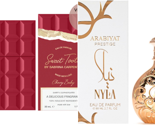 Perfumes cover photo collage