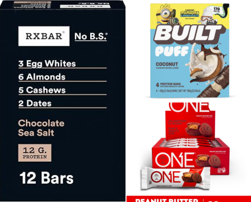 I Tried 45 Protein Snacks So You Don't Have To, These Actually Taste Good cover photo collage