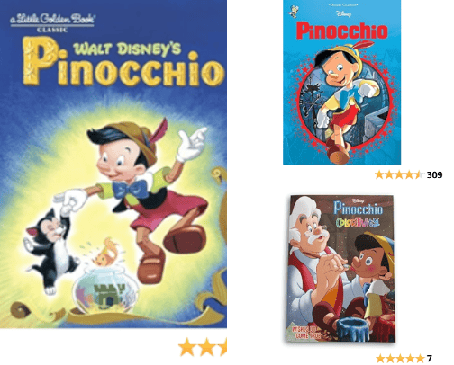 All things Pinocchio! cover photo collage