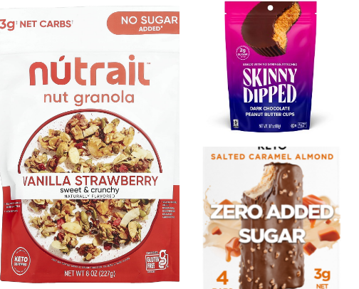 Tasty Type 1 Diabetes Snacks cover photo collage