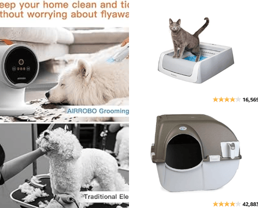 Pets Accessories cover photo collage