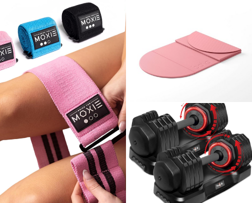 At Home Workout Essentials That Actually Get Used cover photo collage
