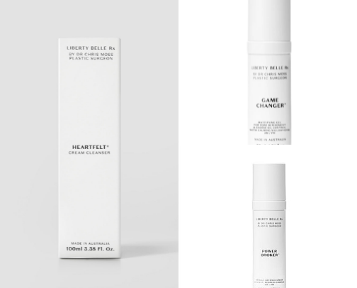 My skincare routine cover photo collage