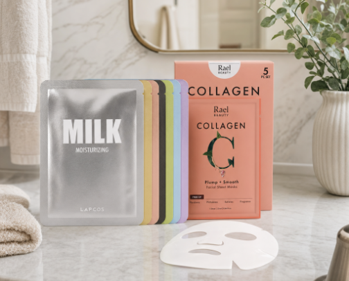 Sheet Mask Sunday: K-Beauty Masks for That Melt-Into-the-Couch Glow 🧖‍♀️✨ cover photo collage